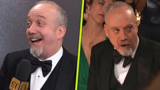 Paul Giamatti Reacts to 'Shocking' Golden Globes Win (Exclusive) 