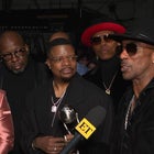 New Edition chats with ET backstage at the 55th NAACP Image Awards