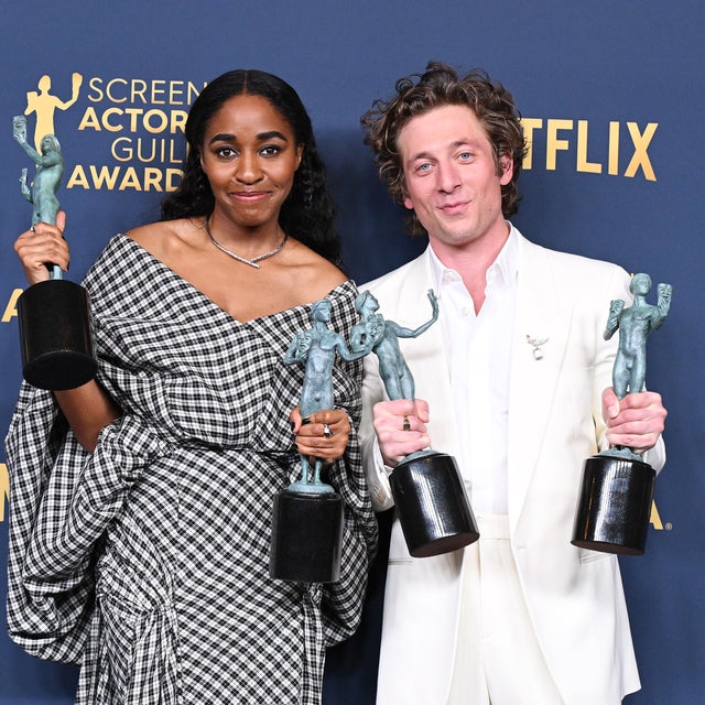 Ayo Edebiri and Jeremy Allen White