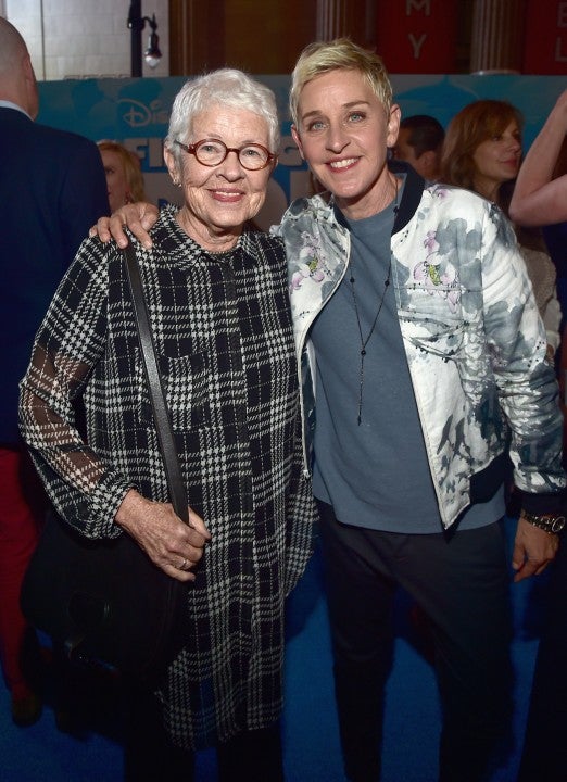 ellen degeneres and her mom in 2016