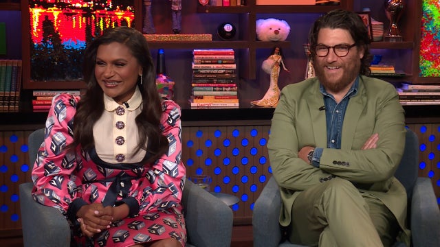 Mindy Kaling and Adam Pally