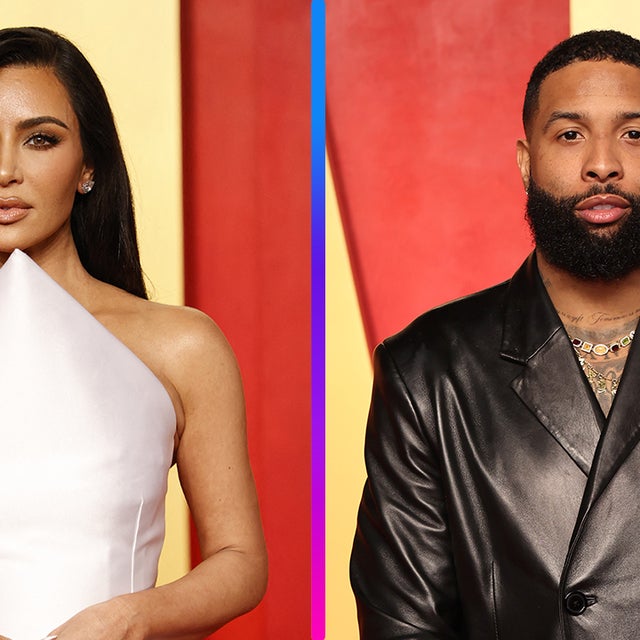 Kim Kardashian and Odell Beckham Jr.