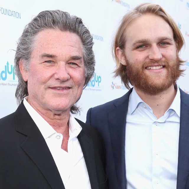 Kurt Russell and Wyatt Russell