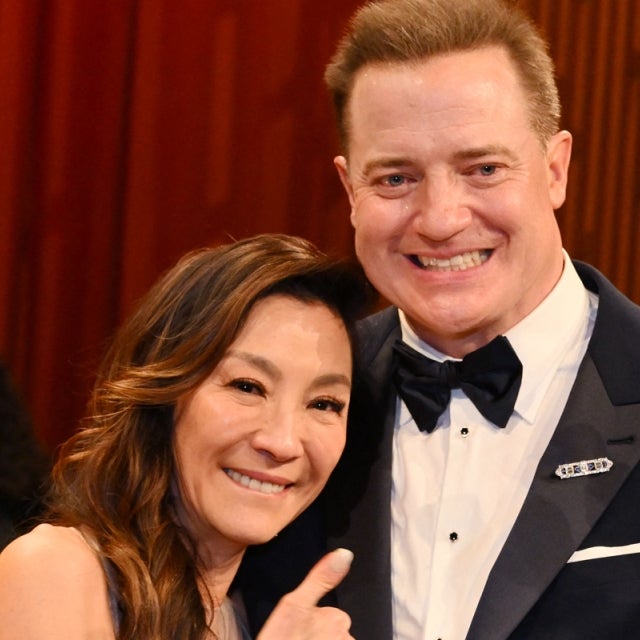 Michelle Yeoh and Brendan Fraser 