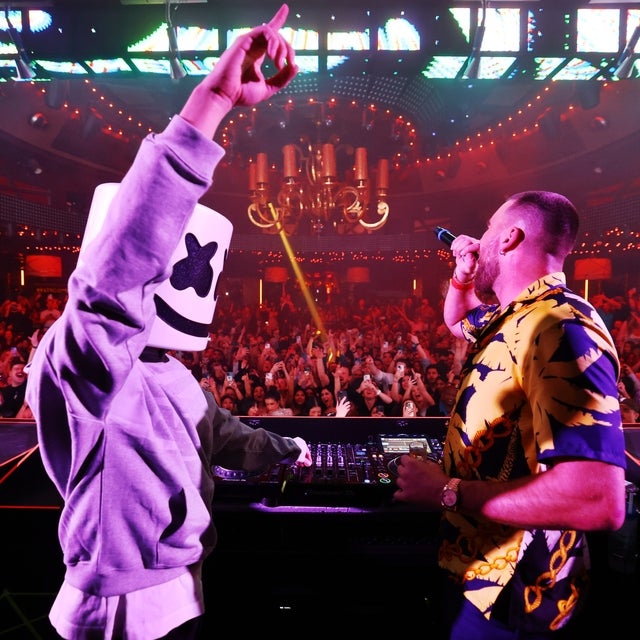 Travis Kelce and Marshmello